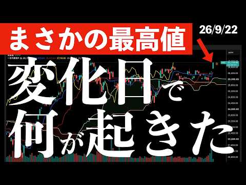 【まさかの最高値】チャートの変化日を超えたナスダックに何が？今日の主役はMeta！　#米国株 #日経平均 #sp500 #soxl #nvda