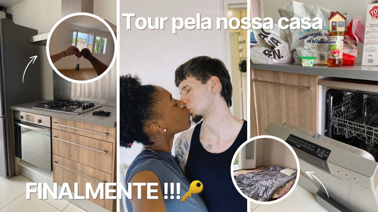 MORANDO SOZINHA AOS 21 COM MEU NAMORADO - Tour pela casa 🏠✨🔑