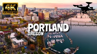 Portland, Oregon In 4K By Drone - Amazing View Of Portland, Oregon