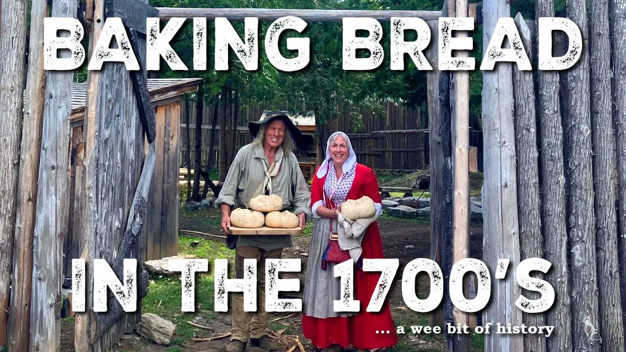 Baking Bread in the 1700's with Master Baker Jeff Pavlik | Wood-Fired Oven | Living History