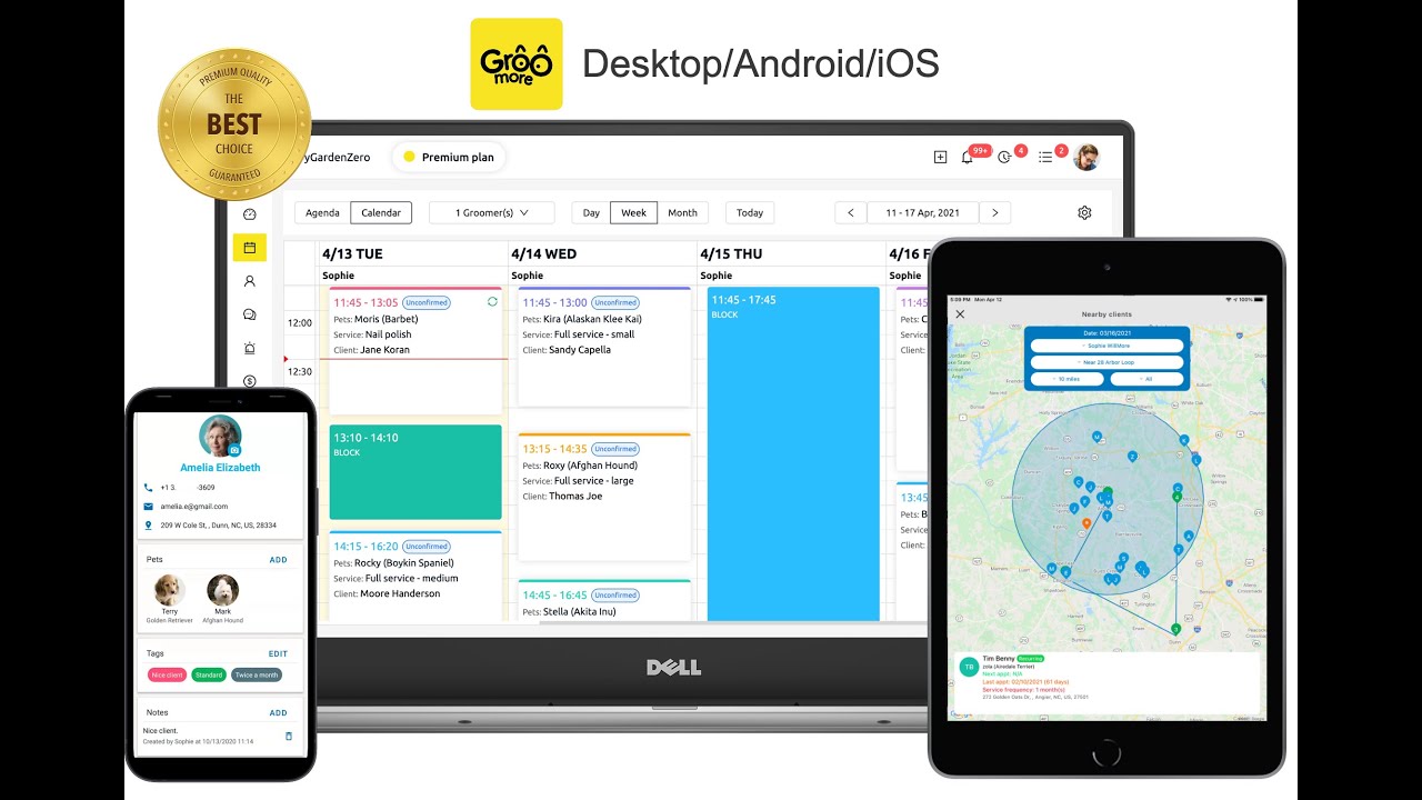 GrooMore - Best pet grooming software