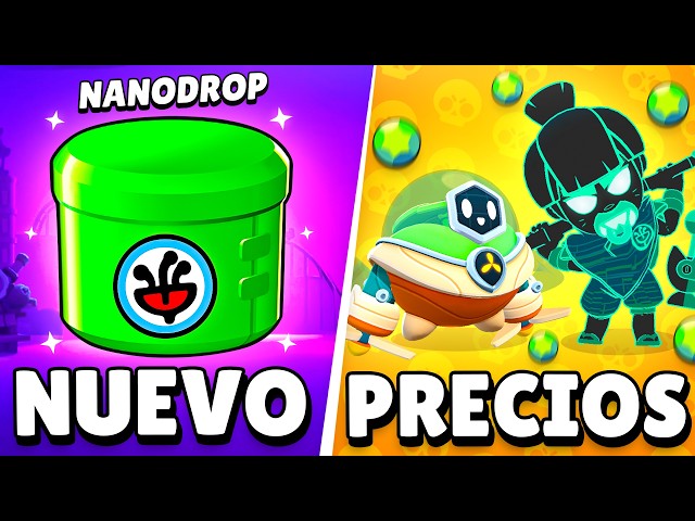 NUEVO NANODROP, CAMBIO a SPROUT Y PRECIOS de LAS NUEVAS SKINS | SNEAK PEEK de BRAWL STARS