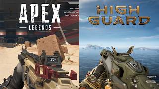 Highguard vs Apex Legends - Weapons Comparison