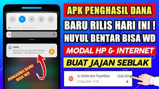 RILIS HARI INI! APK PENGHASIL DANA TERBARU 2026, CARA MENGHASILKAN UANG LEWAT INTERNET  screenshot 3