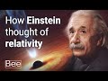 How einstein thought of the theory of relativity