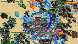 Ankrahmun BIG Open Battle - Tibia Retro Hardcore Pvp (Manticore vs Core)