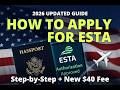How to Apply for ESTA in 2026 | Step-by-Step Guide + New Fees