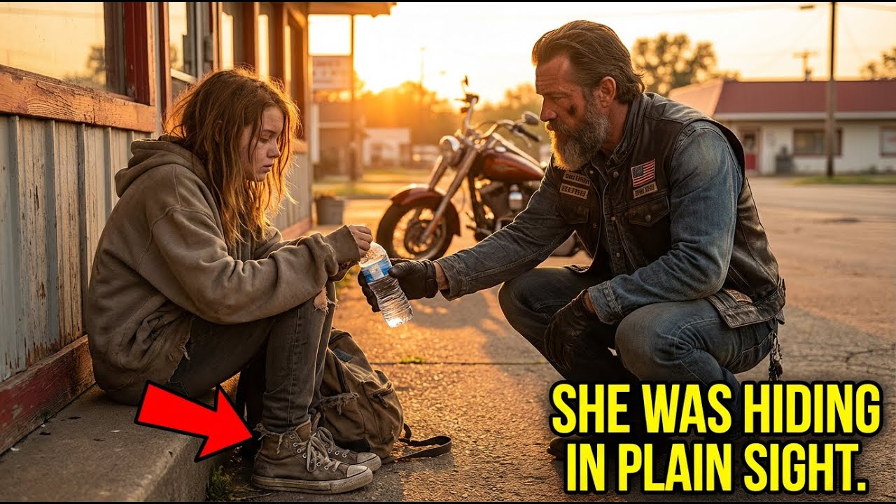 "I Know How to Make Myself Invisible" — Teen's Skill Made Biker See Her