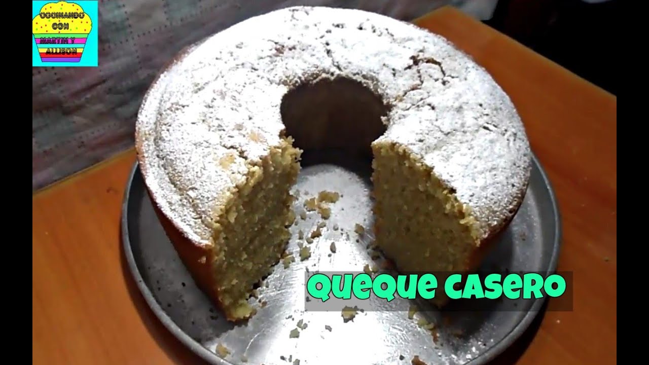 QUEQUE CASERO -Muy facil y Rápido de hacer / Martin MT