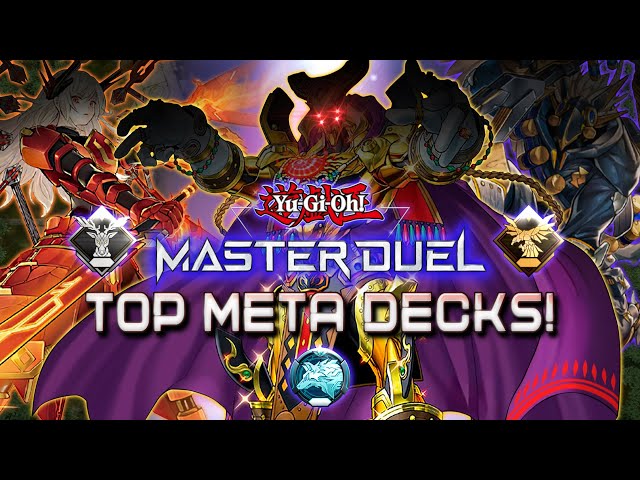 Top 10 META Decks In Yu-Gi-Oh Master Duel! (Play This To Win!)