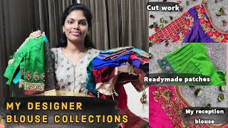 My designer blouse collections for silk sarees | Embroidery blouse designs | Boho Lifestyle screenshot 5