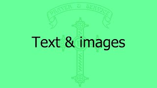 Data Representation - text & images