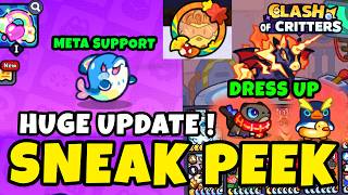 HUGE UPDATE ! NEW Meta Water Support Tatari, Dress Up , Horde S2 !? | Clash of Critters