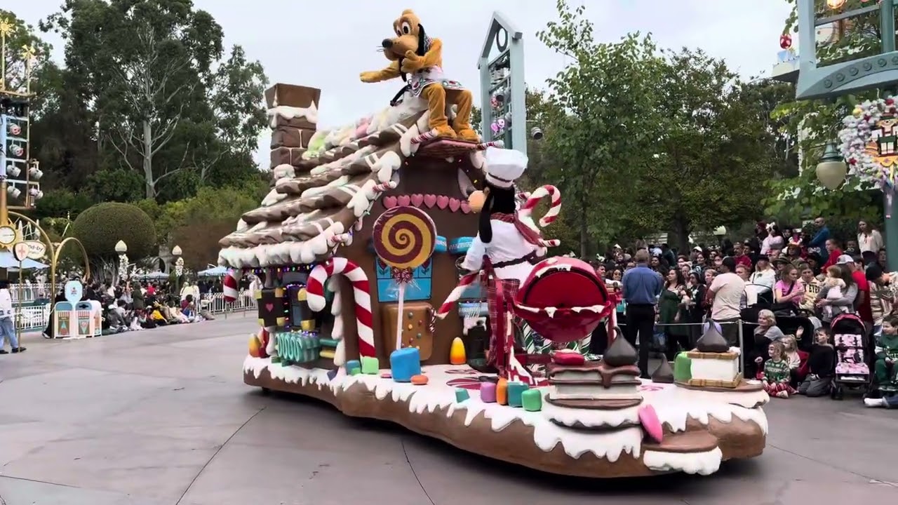 The First A Christmas Fantasy Parade Of The Season At Disneyland!