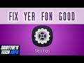 How to find and fix any Android setting