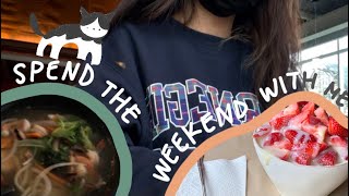 CMU Pre-college: Spend the Weekend with Me!! || library, typing asmr, ramen bar, thor