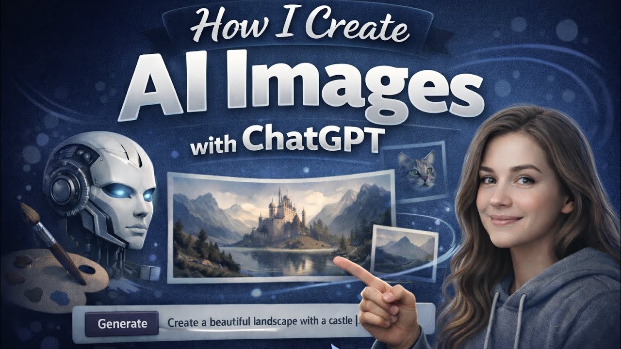 How I Create AI Images with ChatGPT | Step-by-Step Tutorial - YouTube