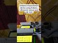 Distance measurement device using Arduino nano, Ultrasonic sensor &amp; LCD display #shorts ,#ytshorts .