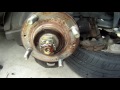 2005 Hyundai CV axle removal