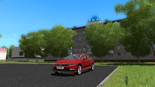 City Car Driving - VW Passat Wagon Review screenshot 4