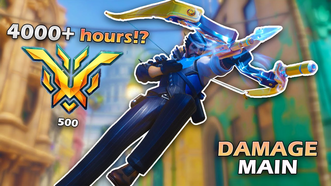 4000+ HOURS OF HANZO - TOP 500 RANK | Overwatch 2 Highlights 