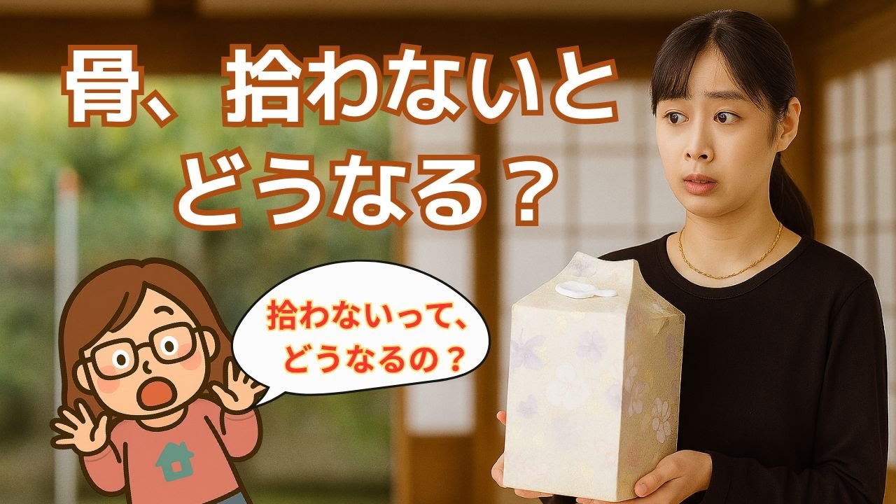 「骨を拾わない選択」ってアリ？｜火葬後のリアルな話
