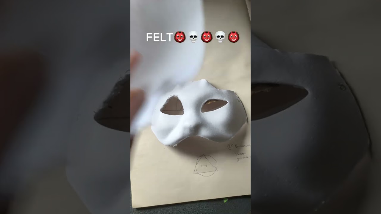 Making a radioactive therian mask 