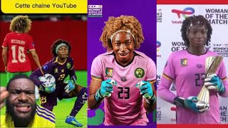 The only female goalkeeper to save 4 penalties during a match and lead Cameroon to victory