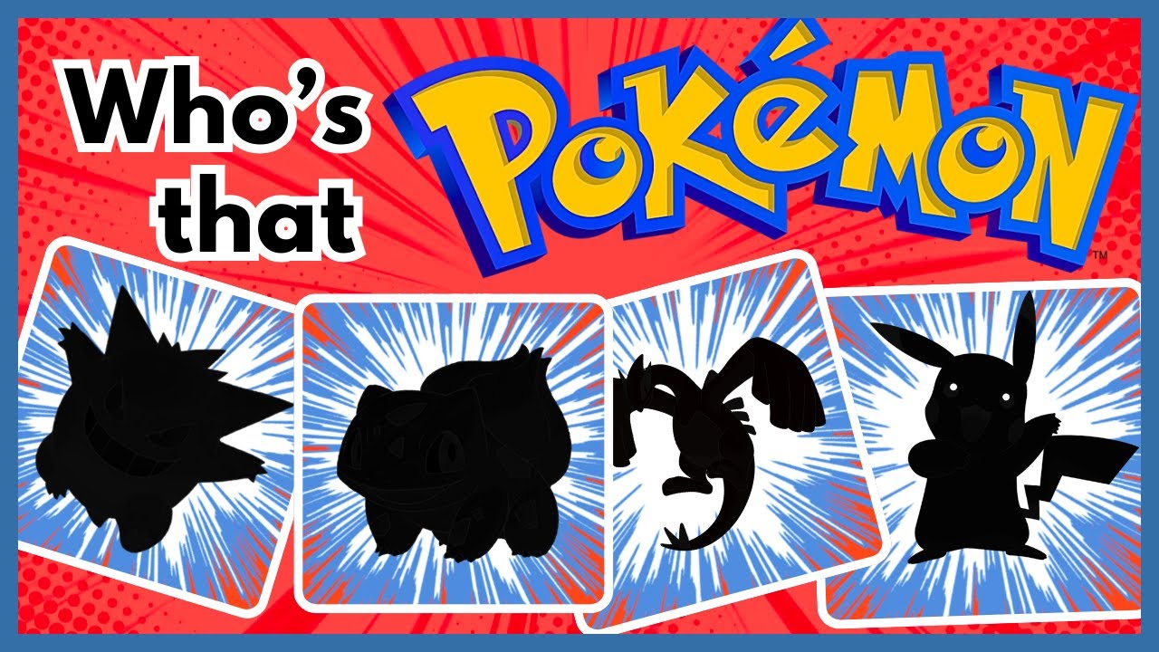 Guess the Pokémon by its Silhouette | Quiz