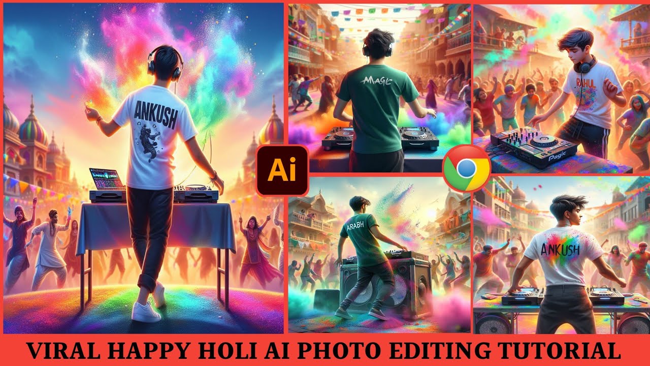 Create 3D Happy Holi day Ai Photo Editing | Bing image Edit | Happy Holi Ai Photo kaise banaye