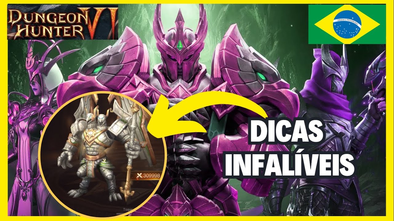 DUNGEON HUNTER 6 - DICAS INFALÍVEIS (sobre tenentes e forjas) 