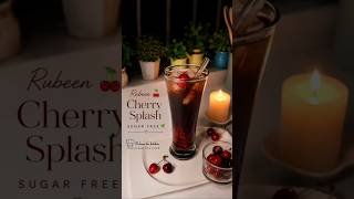 Cherry Splash in 30 Seconds 🍒✨ #shorts #viral #summerdrink#youtubeshorts #recipe #easyrecipe #food