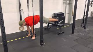 Feet Elevated Ring Plank