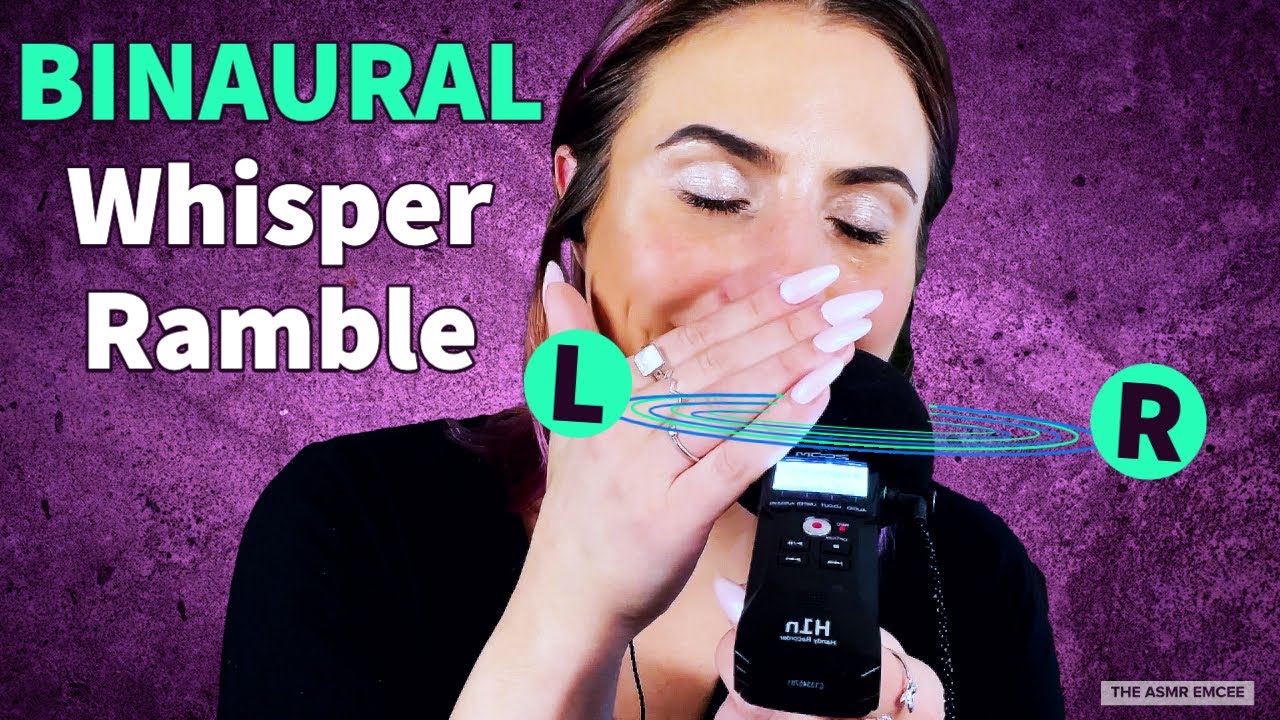 ASMR Binaural Whisper Ramble DEEP in Your Ears
