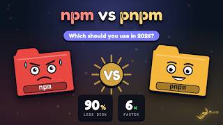 npm vs pnpm: Save 90% Disk Space & Install 6x Faster