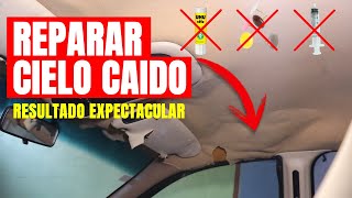 Cap 6)  Como Reparar Y Tapizar El Cielo Caído De Un Automóvil