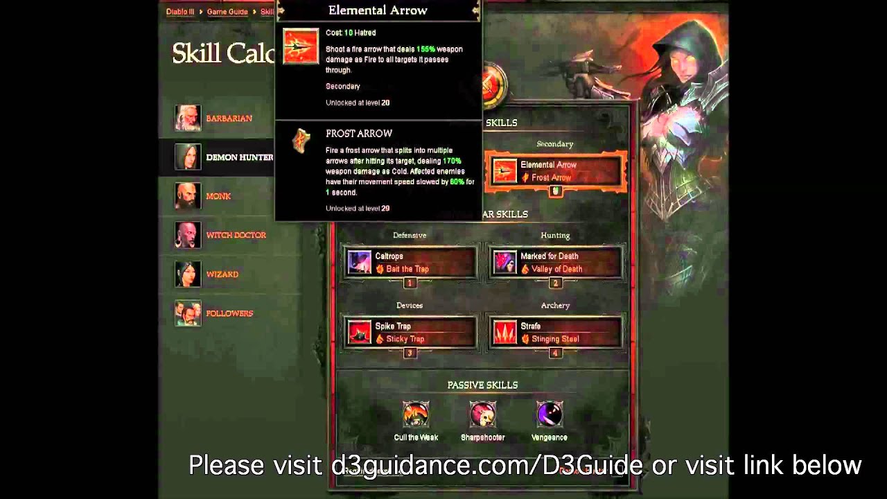 Diablo 3 Demon Hunter PvE Build Guide