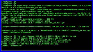 How To Install Komodo Editor on CentOS 7 3