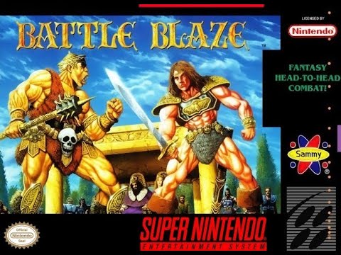 Super Nintendo Snes 16 bit Battle Blaze The Hero / Пламя Битвы Прохождение