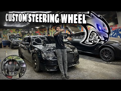 INSTALLING CUSTOM STEERING WHEEL IN MY JAILBREAK CHRYSLER - YouTube