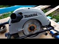 Дисковая пила Makita 5704R ремонт.