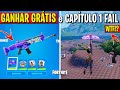 ENVELOPAMENTO GRÁTIS! COMO JOGAR NO MAPA CAPÍTULO 1 do FORTNITE