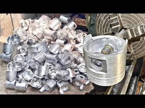 How to Manufacturer Process Of Truck Engine Piston - Production of Engine Piston |