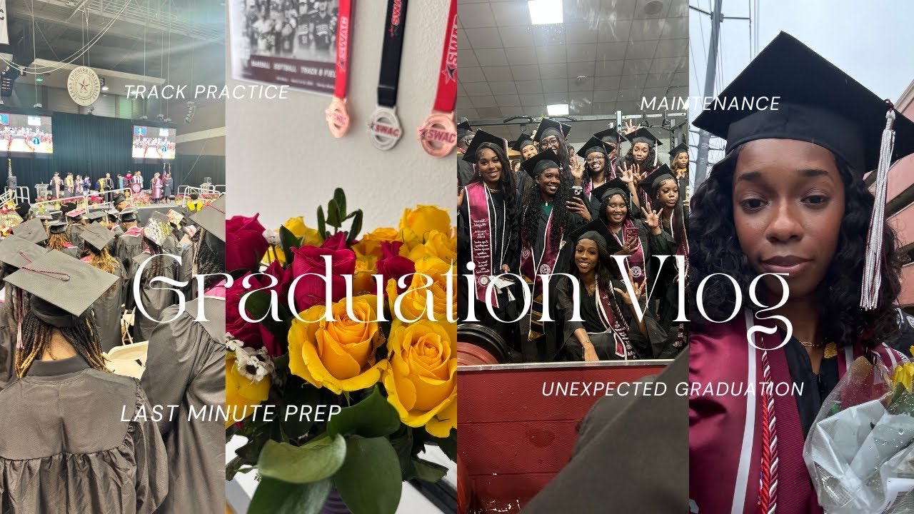Gradiation Practice #graduation : grwm, practice, nail maintenance, singing session ...
