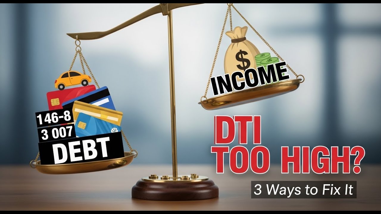 Denied for Debt-to-Income? 3 Ways to Lower Your DTI