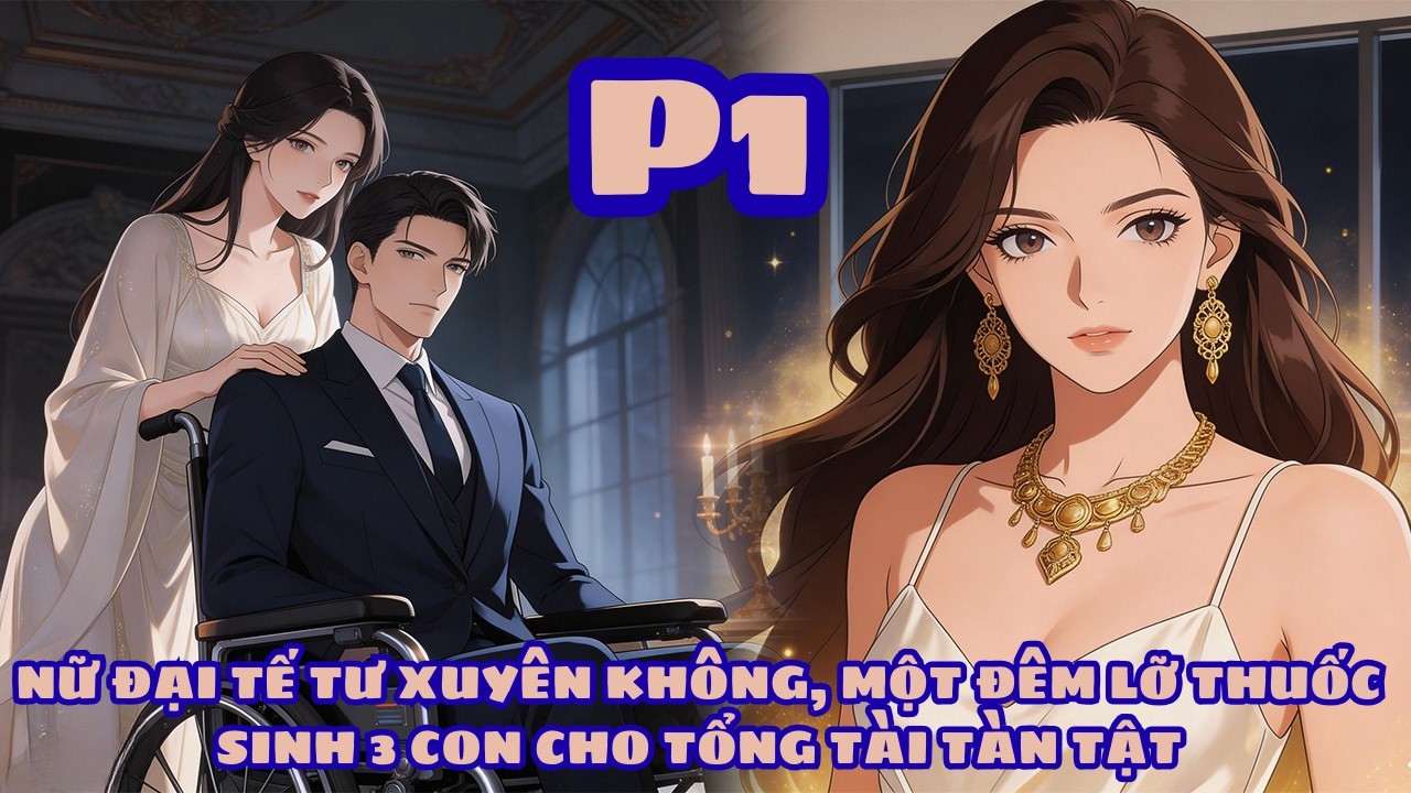 NỮ ĐẠI TẾ TƯ XUYÊN KHÔNG, MỘT ĐÊM LỠ THUỐC SINH 3 CON CHO TỔNG TÀI TÀN TẬT - P1