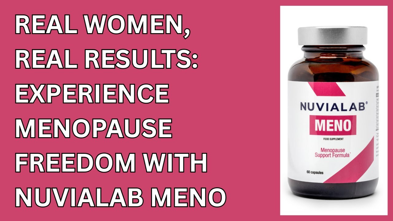 Tired of Menopause Symptoms? Discover NuviaLab Meno's 9 Natural Ingredients