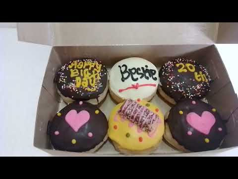 Donat Ultah Kecil Kecil