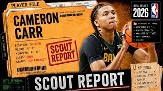 Cameron Carr | MINNESOTA NATIVE | Future NBA Superstar? | 2026 NBA Draft Scout Report