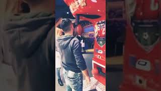 MMA Boks Makinesi Kickboxcu  Kız arkadaşla kapışma(Boxing Machine Girl and Boy Challenge)